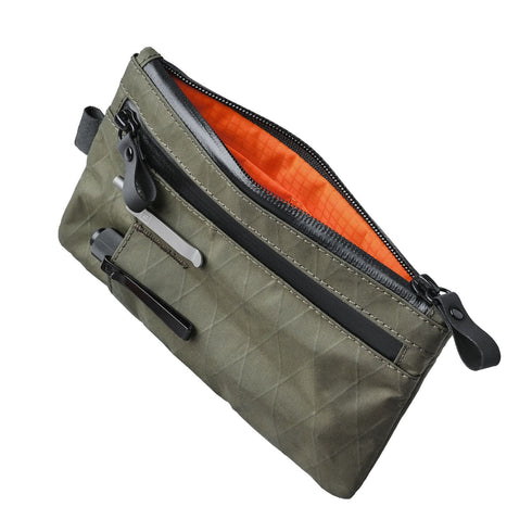 ALPAKA Zip Clutch + Hand Carry Strap